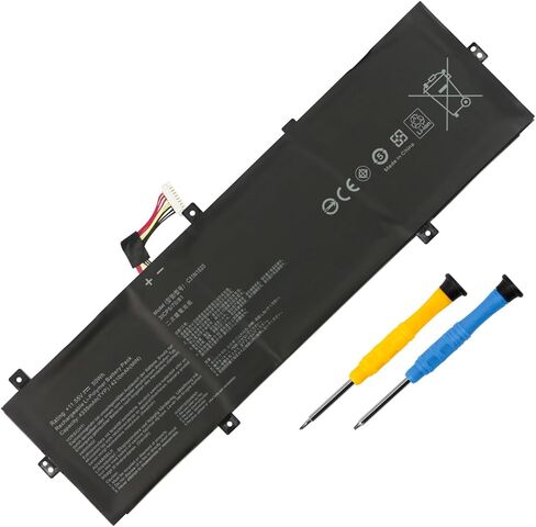 بطارية الكمبيوتر المحمول ANTIEE C31N1620 50Wh لجهاز Asus Zenbook UX430 UX430U UX430UA UX430UAR UX430UN UX430UNR UX430UQ U4100 U4100U U4100UN U4100UQ UX3400 UX3400U UX3400UN UX3400UA UX3400UQ BX430 BX430UA in Saudi Arabia