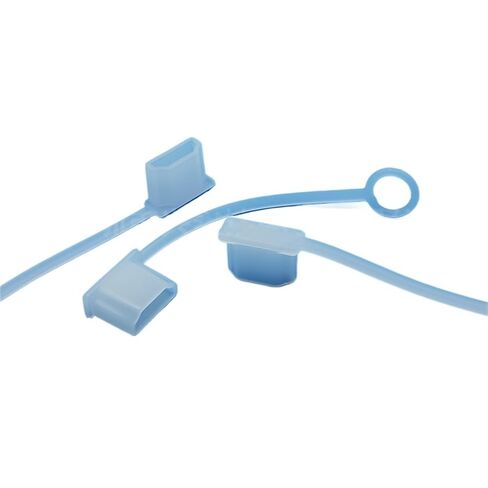 غطاء غبار ذكر HDMI 10 قطع غطاء حماية من السيليكون الشفاف الأسود مع سلك مضاد للضياع لكابل HDMI عالي الوضوح (شفاف) in Saudi Arabia