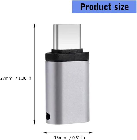 محول 8Pin أنثى إلى USB C ذكر للشحن السريع ونقل البيانات in Kuwait