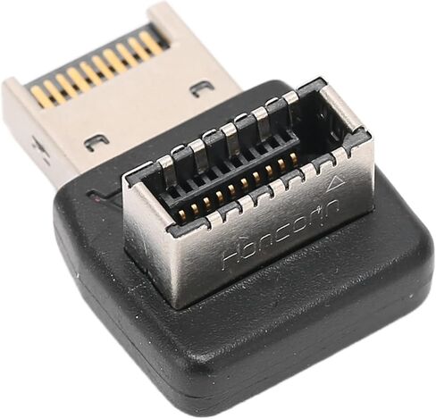 محول USB3.1 TYPEE، اتصال ثابت عالي الأداء للوحة الأم للكمبيوتر، كوع توجيه 90 درجة لعشاق التكنولوجيا، مادة ABS (PH74A) in Kuwait