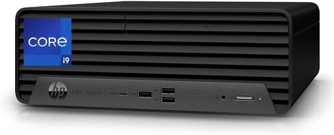 كمبيوتر HP ProDesk 400 G9 SFF، Intel Core i9-12900K، ذاكرة وصول عشوائي 32 جيجابايت، 1 تيرابايت NVMe SSD، منفذ عرض، HDMI، USB-C، شبكة Wi-Fi مدمجة، BT، كمبيوتر أعمال صغير الحجم، Windows 11 Pro in Kuwait