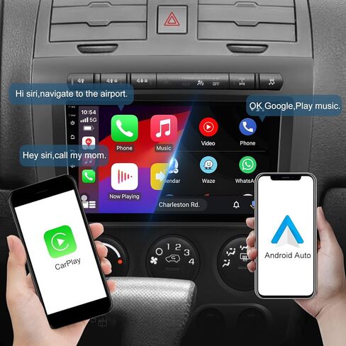 4+64G Android 14 Double Din راديو السيارة ستيريو لـ Hummer H3 2005-2010 مع شاشة لمس 9 بوصة راديو Carplay لاسلكي مدمج/Android Auto/GPS/Bluetooth/FM/AUX-in/SWC/كاميرا in Kuwait