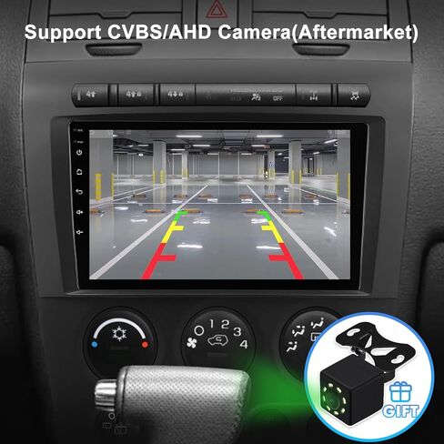4+64G Android 14 Double Din راديو السيارة ستيريو لـ Hummer H3 2005-2010 مع شاشة لمس 9 بوصة راديو Carplay لاسلكي مدمج/Android Auto/GPS/Bluetooth/FM/AUX-in/SWC/كاميرا in Kuwait