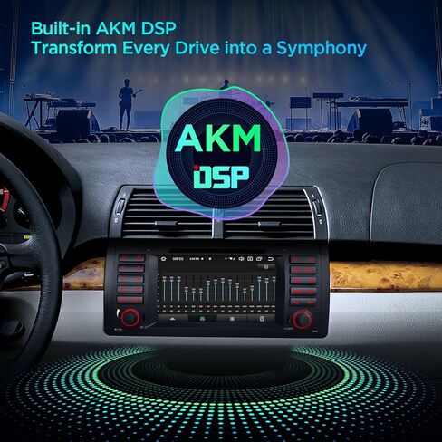 XTRONS Android 14 ستيريو سيارة لسيارات BMW X5 E53 (1999-2006)، 7 بوصة IPS شاشة تعمل باللمس وحدة رأسية GPS ملاحة بلوتوث مدمجة DSP دعم CarPlay Android Auto 4G LTE DVD TPMS كاميرا احتياطية (4+64G) in Kuwait