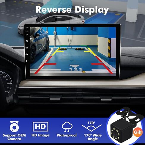 9 Inch IPS Touchscreen Android 14 Car Stereo for Ford Mustang 2015-2020 with Wireless CarPlay & Android Auto 2+64GB Car Radio, Support GPS, WiFi 6, Bluetooth,5.4, FM, Backup Camera, SWC, Dual USB in Saudi Arabia