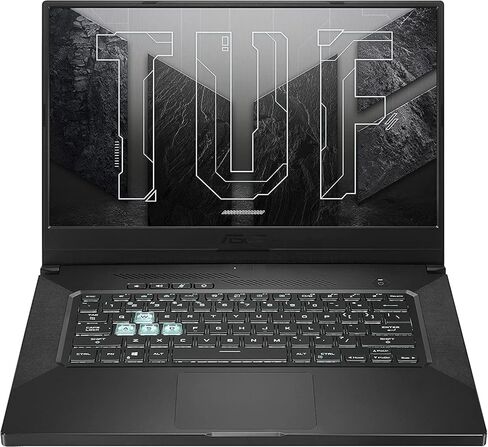 ASUS TUF Dash 15 Gaming Laptop, 15.6" 1920x1080 144Hz, Intel 4-Core i7-11370H, NVIDIA GeForce RTX 3050 Ti 4GB, 40GB DDR4, 4TB SSD, Win10 Pro, Single-Zone RGB Backlit KB, Wi-Fi 6, BT 5.2, Gray in Kuwait