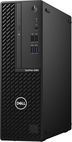 Dell Optiplex 3080 Business Desktop Black (Intel i5-10500 6-Core, 32GB RAM, 1TB SATA SSD, Intel UHD 630, 4xUSB 3.0, 1xHDMI, 1 Display Port (DP), Optical Drive, Win 11 Pro) (Renewed) in Kuwait