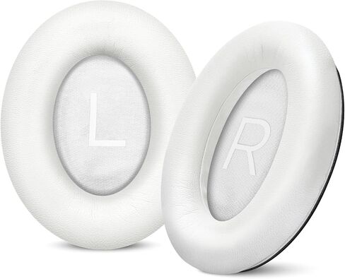 Aurivor Replacement Ear Pads for Bose QuietComfort 45 35 ii (QC45 QC35) Headphones, Anti-Tear Earpads Cushions for QC SE SC & New Quiet Comfort (Deep Bass), Softer Foam & Leather (Black) in Saudi Arabia