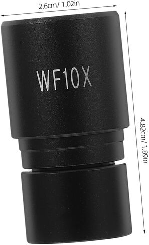 عدسة عينية ذات زاوية واسعة من jojofuny WF10X/16 لمجهر ستيريو، واجهة 23.2 مم، تكبير 10 مرات لمجهر الكاميرا الصناعية، عدسة موضوعية لتحسين الرؤية in Kuwait