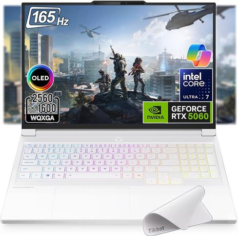 Lenovo - Legion 7i 16" 2.5k OLED كمبيوتر محمول للألعاب - Intel Core Ultra 7 255HX - NVIDIA GeForce RTX 5060 - Wi-Fi 7-مع لوحة ماوس (32 جيجابايت، 1 تيرابايت) in Kuwait