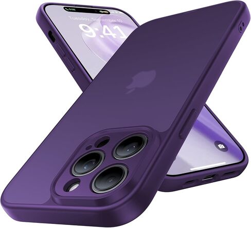 Shockproof for iPhone 16 Pro Case, [Full Camera Protection] [Military-Grade Drop Protection] Protective Anti-Yellow Slim Translucent Skin-Friendly for iPhone 16 Pro Phone Case, Forest Green in Saudi Arabia
