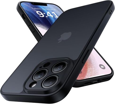 Shockproof for iPhone 16 Pro Case, [Full Camera Protection] [Military-Grade Drop Protection] Protective Anti-Yellow Slim Translucent Skin-Friendly for iPhone 16 Pro Phone Case, Forest Green in Saudi Arabia