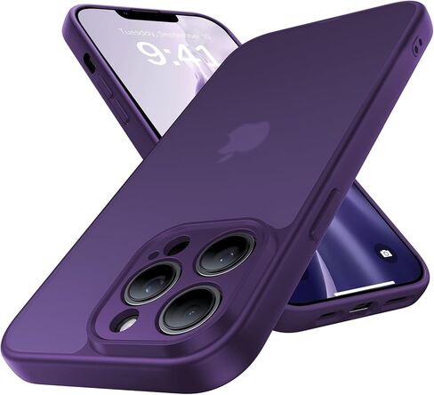 Shockproof for iPhone 16 Pro Case, [Full Camera Protection] [Military-Grade Drop Protection] Protective Anti-Yellow Slim Translucent Skin-Friendly for iPhone 16 Pro Phone Case, Forest Green in Saudi Arabia