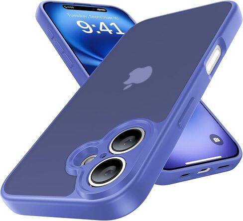 Shockproof for iPhone 16 Pro Case, [Full Camera Protection] [Military-Grade Drop Protection] Protective Anti-Yellow Slim Translucent Skin-Friendly for iPhone 16 Pro Phone Case, Forest Green in Saudi Arabia