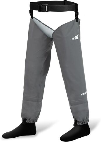 KastKing RiverWalker خواضون الورك، خواضون الورك مقاوم للماء للتنفس مع أحذية نيوبرين 4 مم، خواضون الصيد in Saudi Arabia