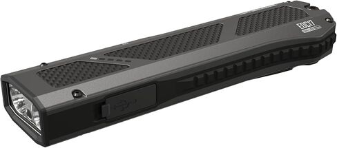Nitecore EDC17 1500 Lumens EDC مصباح يدوي - 3 في 1 مع ضوء أبيض، ضوء أسود للأشعة فوق البنفسجية وشعاع أخضر، فولاذ مقاوم للصدأ مسطح نحيف، قابل لإعادة الشحن عبر USB-C، مقاوم للماء للاستخدام في الهواء الطلق أو العمل in Saudi Arabia