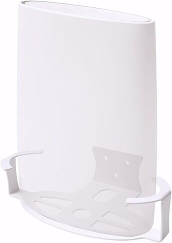 حامل حائط معدني متوافق مع NETGEAR WIFI6 ORBI RBR20/RBS20/CBR40/LBR20/RBS50/RBS750/RBK50/RBK752/RBK753/RBK763 شبكة WiFi 7 حامل حامل حامل ثلاثي الموجات شبكة منزلية كاملة (عبوة واحدة) in Kuwait