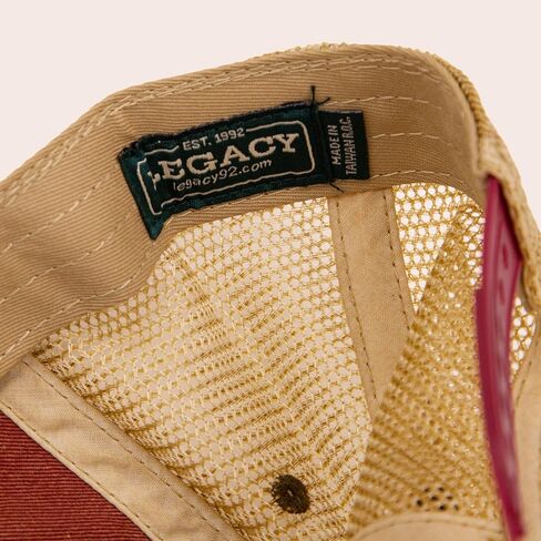 قبعة Eskimo® Lakeland، للجنسين، قابلة للتعديل، OSFM، أحمر، 47605 in Saudi Arabia