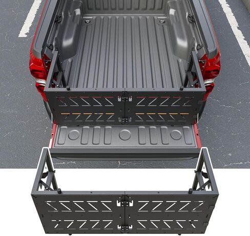 Bed Extender Compatible with 2019-2025 Chevy Silverado GMC Sierra Tailgate Extender Truck Bed Extension Replacement for 2019-2025 Chevy Silverado Accessories in Saudi Arabia