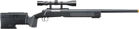 Aluminum M62 Airsoft Sniper Rifle with Metal Magnified Scope – Bolt Action Spring-Powered Airsoft Gun for Extreme Power & Accurate Long-Range Sniping in Saudi Arabia