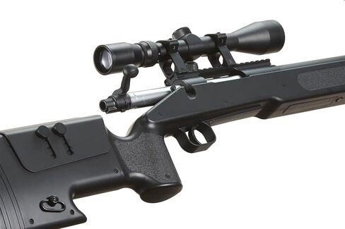 Aluminum M62 Airsoft Sniper Rifle with Metal Magnified Scope – Bolt Action Spring-Powered Airsoft Gun for Extreme Power & Accurate Long-Range Sniping in Saudi Arabia