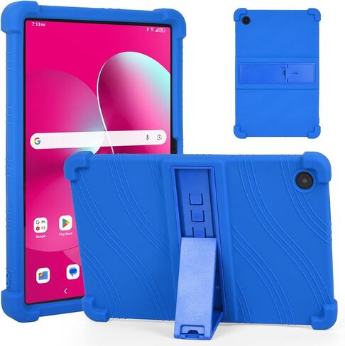 RSAquar Silicone Case for T-Mobile REVVL Tab 2 10.1" (2025) – Soft Shockproof Protective Cover, Lightweight Portable Design – Black in Saudi Arabia