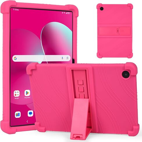 RSAquar Silicone Case for T-Mobile REVVL Tab 2 10.1" (2025) – Soft Shockproof Protective Cover, Lightweight Portable Design – Black in Saudi Arabia