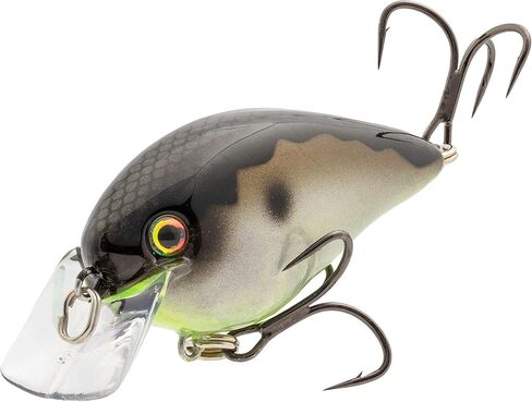 Strike King (HCKVD1.5E-427) KVD Elite 1.5 Squarebill, Shallow-Running Crankbait, Silent Hunting Action, 3/8-Ounce, Dives 3 to 6-Feet, Size 4 Mustad Triple Grip Treble Hooks, Mirage Gizzard Shad in Saudi Arabia