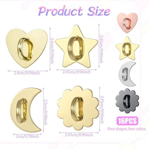 16 قطعة من خطاف قبضة إصبع الهاتف المعدني، خطاف سحر الهاتف على شكل قلب لطيف، خطاف معدني لاصق عالمي على شكل قلب، حامل حلقي للهاتف الذكي، حامل حلقي للهاتف المحمول، وسادة الجهاز اللوحي، ملحقات DIY in Kuwait