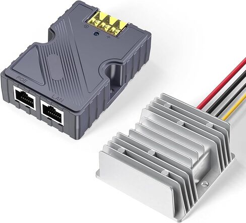 حاقن الطاقة عبر إيثرنت، PoE GigE مع & ESD، يدعم 10/100/1000M، DC 48-57V / 3A in Saudi Arabia