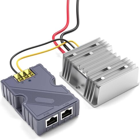 حاقن الطاقة عبر إيثرنت، PoE GigE مع & ESD، يدعم 10/100/1000M، DC 48-57V / 3A in Saudi Arabia