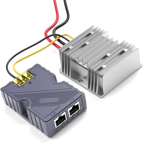 حاقن الطاقة عبر إيثرنت، PoE GigE مع & ESD، يدعم 10/100/1000M، DC 48-57V / 3A in Saudi Arabia