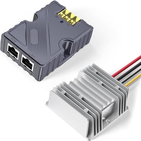 حاقن الطاقة عبر إيثرنت، PoE GigE مع & ESD، يدعم 10/100/1000M، DC 48-57V / 3A in Saudi Arabia