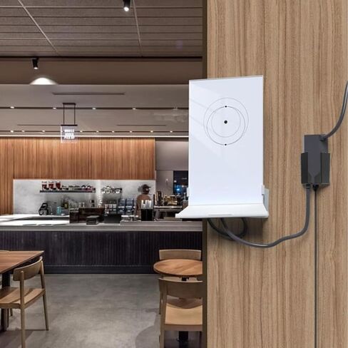 Ethernet Adapter for Rectangular Satellite Internet V2, for Ethernet Adapter with RJ45 1200Mbps Fast & Stable with Wall Mount Bracket in Saudi Arabia