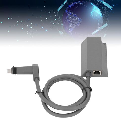Powerline Network Adapters, Powerline Adapter Ethernet Network Adapter for Powerline Ethernet Plug and Play for V2 Satellite Internet Rectangular Dish in Saudi Arabia