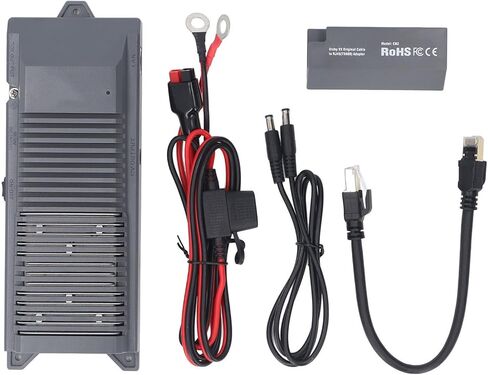 مجموعة محول DC لـ GEN 2 Dishy، حاقن GigE PoE بقدرة 150 وات مع محول تعزيز DC عبر الأقمار الصناعية، DC10-30V إلى POE DC48V 150W Anderson POE RRJ45 LAN 12V واجهة جهاز التوجيه in Saudi Arabia