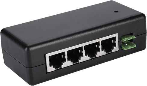 بو كاميرا رابط باورلاين محول 11 × 5 × 4 DC9V 48 فولت 4 ميناء بو محول الطاقة بو إيثرنت إمدادات الطاقة حاقن DC9V 48 فولت IP كاميرا in Saudi Arabia