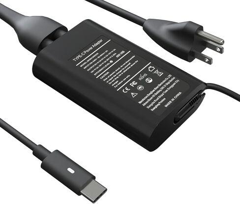 شاحن كمبيوتر محمول بمحول طاقة USB C بقدرة 45 وات متوافق مع Dell XPS 13 9300 9380 9370 9365 9360 9333 9310 9315 Latitude 5175 5285 5289 5290 7200 نوع C شاحن كمبيوتر سريع الشحن in Kuwait