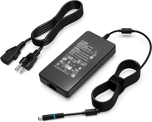 شاحن كمبيوتر محمول 240 واط متوافق مع Dell G16 G15 G7 G5 G3 Alienware 15 17 M15 M17 X17 X16 X15 M18X X51 الدقة 7780 7770 7680 7670 7560 سلك إمداد محول الطاقة AC in Kuwait