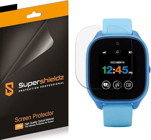 Supershieldz (3 Pack) Designed for Verizon (Gizmo Watch 3) Screen Protector, High Definition Clear Shield (TPU) in Saudi Arabia