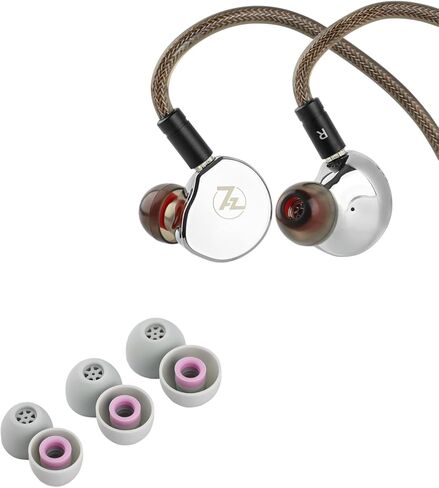 Linsoul 7 هرتز x Crinacle: شاشات Diablo/Divine داخل الأذن، محرك مغناطيسي مستوٍ 14.5 مم IEM Kiwi Ears Flex Earbud Tips، أطراف سيليكون بديلة IEM in Kuwait