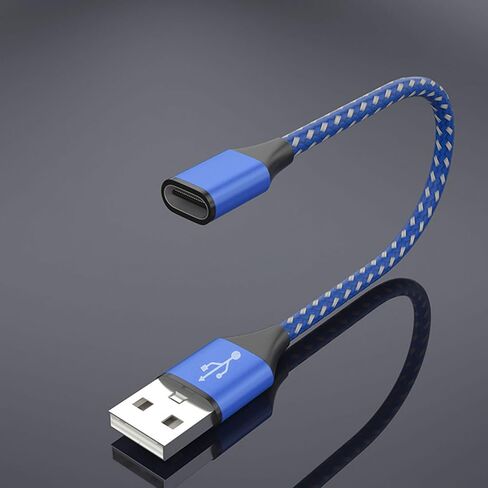 USB C Female to Male Adapter Type C to 2.0 Charger Cable Data Transfer Converter Adapter for Phone Laptop in Saudi Arabia