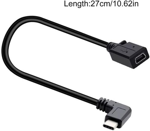 USB 5Pin to Type C Charging Converter Cord Wire Female to Male Conversion Line in Kuwait