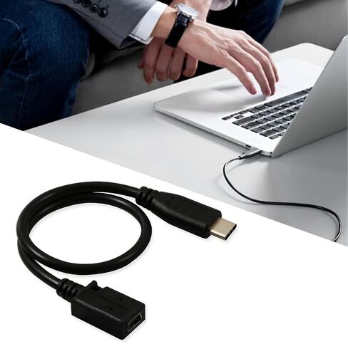 USB 5Pin to Type C Charging Converter Cord Wire Female to Male Conversion Line in Kuwait