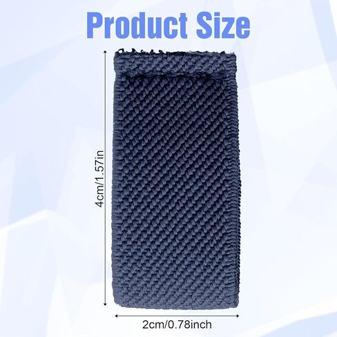 10 Pcs Elastic Belt Keepers Strap, Belt Loop Stays Backpack Straps Holder Retainer Band for 1.5" Wide Belts/Straps in Saudi Arabia