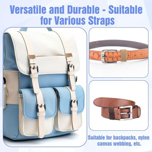 10 Pcs Elastic Belt Keepers Strap, Belt Loop Stays Backpack Straps Holder Retainer Band for 1.5" Wide Belts/Straps in Saudi Arabia