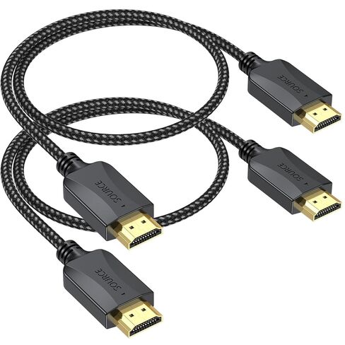 كابل USB C إلى HDMI بطول 10 أقدام، 4K@30 هرتز Thunderbolt 4 متوافق مع iPhone 16/15 Pro/Max، MacBook Pro/Air، iPad Pro/Air، Galaxy S25 إلى S9، Dell XPS، Surface Pro، Steam Deck والمزيد in Kuwait