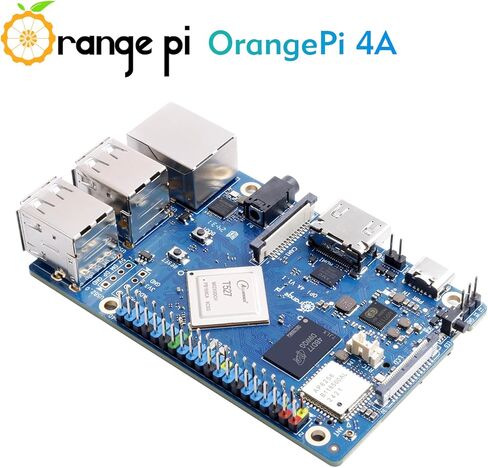 Orange Pi 4A 2GB LPDDR4/4X Allwinner T527 Single Board Computer, 8 Core RISC-V Co-Processor 2 Tops NPU 1.8GHz Frequency Wi-Fi 5.0+BT 5.0,BLE Run Ubuntu, Debian, Android13 in Saudi Arabia