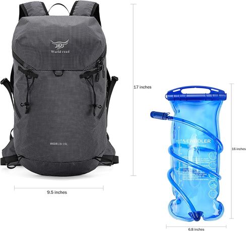 15L Hydration Backpack with 2L Water Bladder Water Backpack for Women, , Lightweight & Comfortable Running Vest for Running, Hiking, Cycling, Climbing, Camping, Biking,Rave in Saudi Arabia