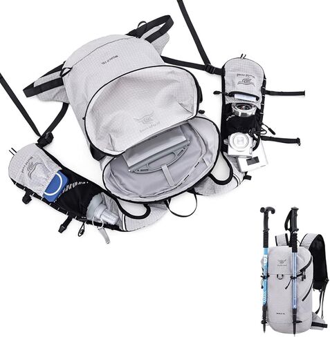 15L Hydration Backpack with 2L Water Bladder Water Backpack for Women, , Lightweight & Comfortable Running Vest for Running, Hiking, Cycling, Climbing, Camping, Biking,Rave in Saudi Arabia